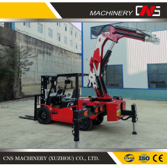 Cns Multi-Function Four-Wheel Drive Cross-Country Forklift Truck Handling Cargo Crane Forklift Truck Tail Crane