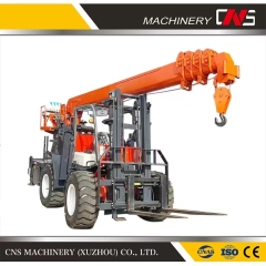 Wholesale Customized Brand New Telescopic Boom Dump Mounted Hydraulic Lifting Forklift Truck Crane Easy Operation