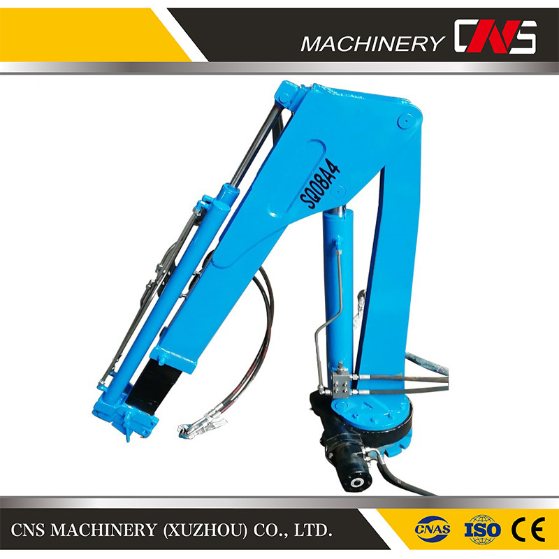 High Quality Stainless Steel Hydraulic Mini Truck Crane Chinese Factory Supply Mini Pickup Truck Crane