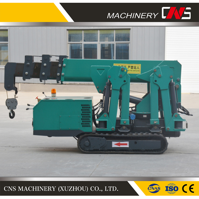 Spider Crawler Crane Customizable Small Mobile Crawler Crane 360 Degree Rotary for Narrow Space Crawler Crane