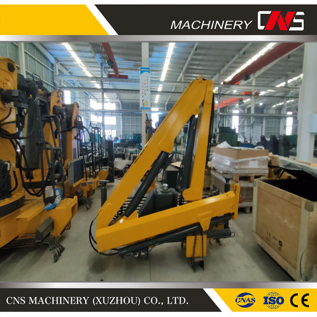 High Quality Knuckle Boom Truck Mounted Cranes Folding Arm 6.3 Ton Knuckle Boom Hydraulic Lorry Crane for Sales