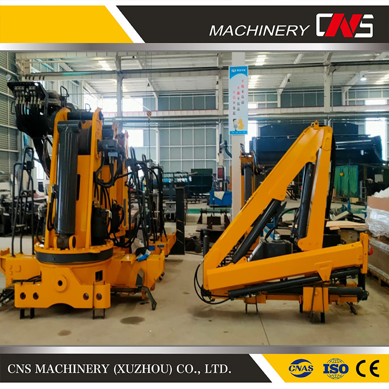 Professional Manufacturer Electric Hydraulic Knuckle Boom Crane 6.3 Ton Truck Mounted Knuckle Boom Crane