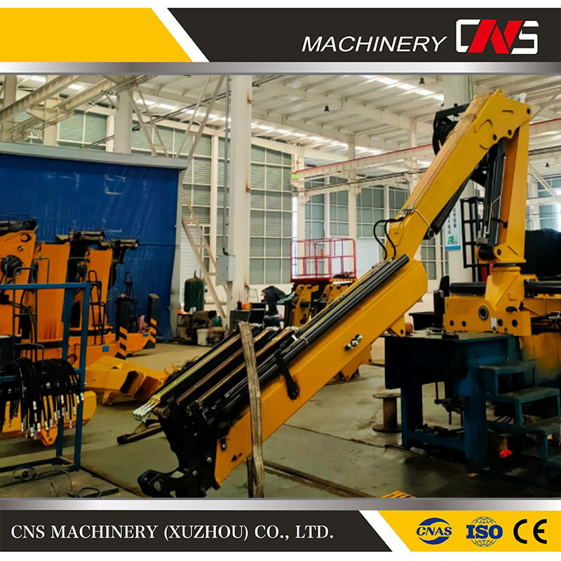 Chinese Suppler Folding Boom Crane Truck Mounted Crane with 6.3 Ton Knuckle Boom Crane for Hot Sale