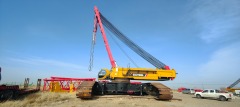 Second Hand Crawler Crane San-Y Scc7000A Crawler Crane 700 Tons Lifting Capacity Good Condition Used Crane Low Price
