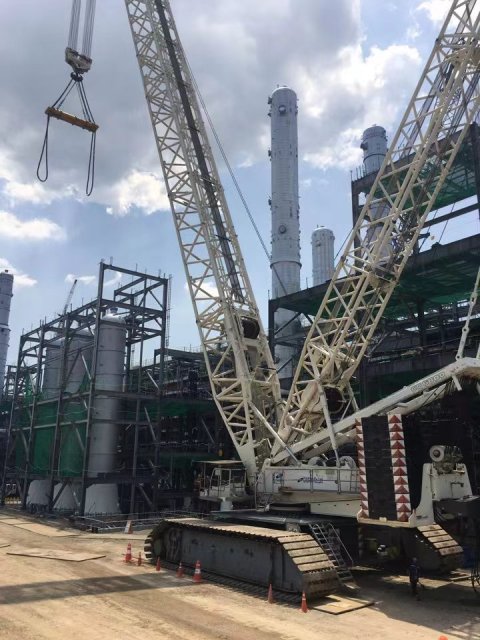 Used Demag Crawler Crane Cc6800 1250t Hoist Machine Second Hand Good Condition Hydraulic Crane for Sale