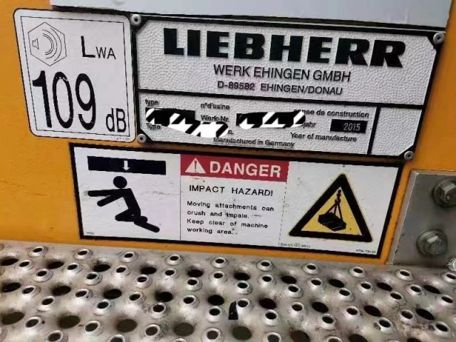 Used Hydraulic Liebhe (rr) Large Truck Crane Construction Machinery Second Hand All Terrain Crane Ltm1500