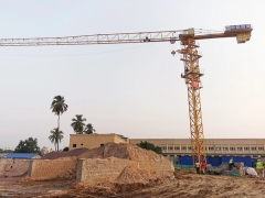 Xc (MG) Official Second Hand 6 Ton Tower Crane Mini Construction Used Flat Top Tower Crane Xgt6013b-6s1 with Low Price