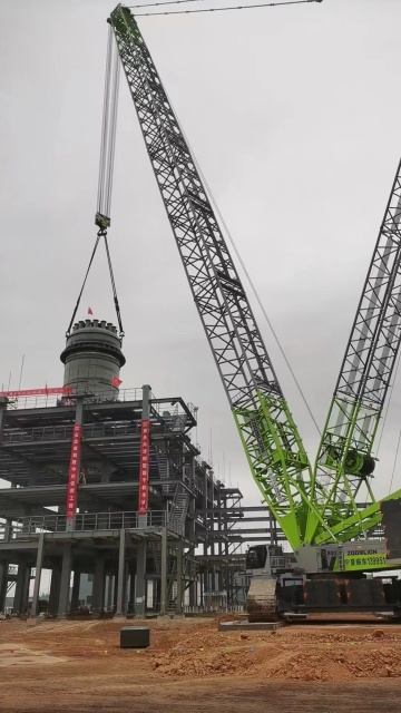 Zoomlion Second Hand Hot Sale Lifting Machinery 800 Ton Used Crawler Crane Quy800 with High Quality in China