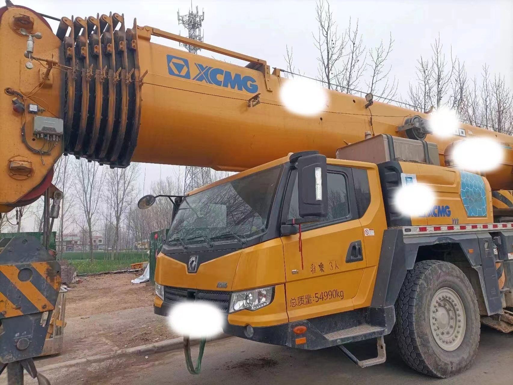 Xc (MG) Official Used All Terrain Crane Xca130 Lifting Crane 130 Ton All Terrain Crane with 85m 8-Section Main Boom