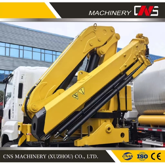 5 Ton Small Hydraulic Knuckle Boom Crane Mobile Crane Cheap Price Folding Boom Crane for Sale