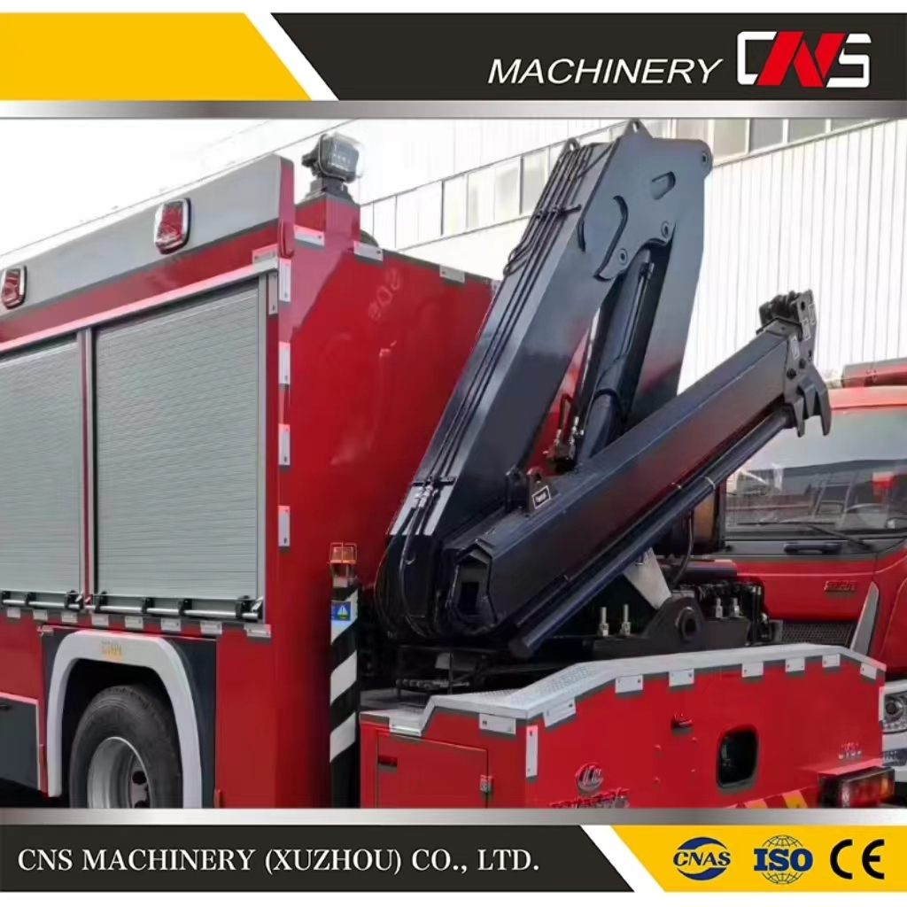 5 Ton Small Hydraulic Knuckle Boom Crane Mobile Crane Cheap Price Folding Boom Crane for Sale