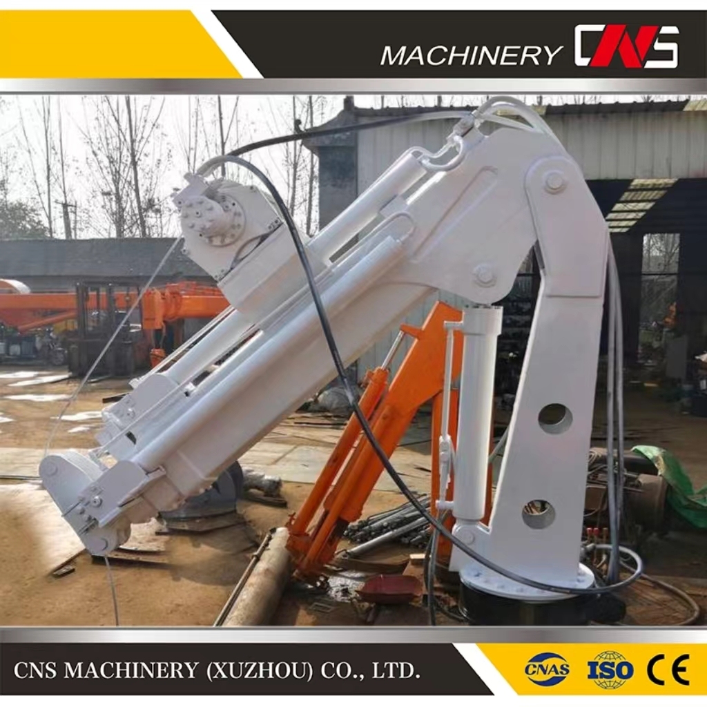 Supplier 2 Ton Small Car Bed Folding Jib Arm Load Lift Knuckle Boom Mini Hydraulic Pickup Truck Mounted Crane