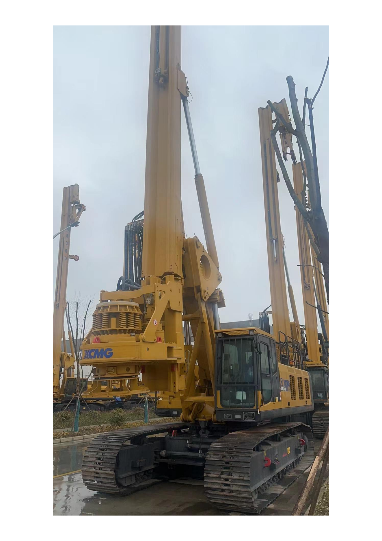 High Torque Second Hand Xr280d Crawler Drilling Rig Machine for Pile ...