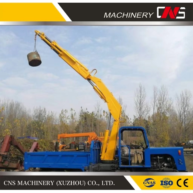 Supplier 2 Ton Small Car Bed Folding Jib Arm Load Lift Knuckle Boom Mini Hydraulic Pickup Truck Mounted Crane