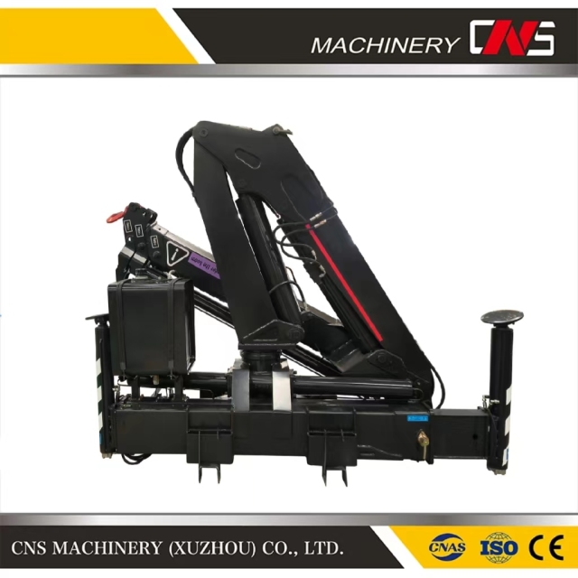 Cns Brand 5ton Truck Crane High Quality Folding Arm Lifting Crane Knuckle Boom Truck Mounted Crane with 5 Ton Lifting Capacity