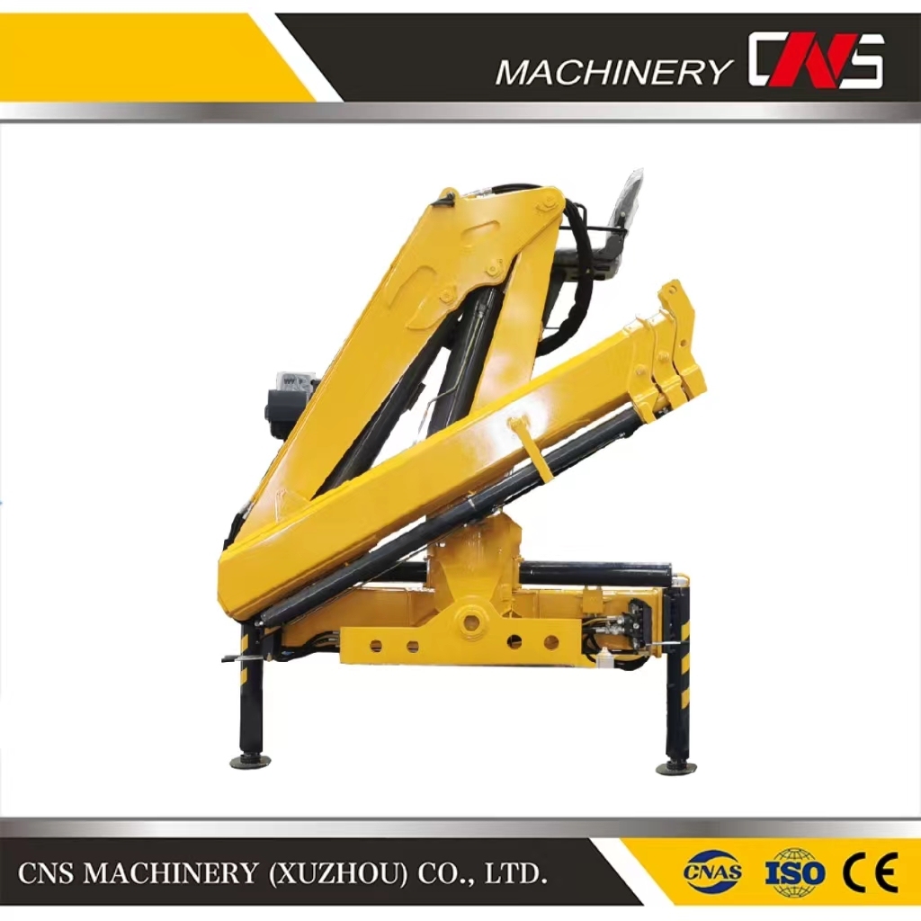 Cns Brand 5ton Truck Crane High Quality Folding Arm Lifting Crane Knuckle Boom Truck Mounted Crane with 5 Ton Lifting Capacity