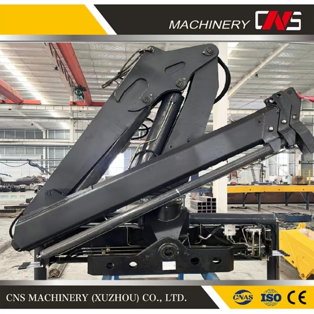 High Quality Lifting Machinery 5ton Mini Knuckle Boom Truck Crane with Cheap Price and Good Performance