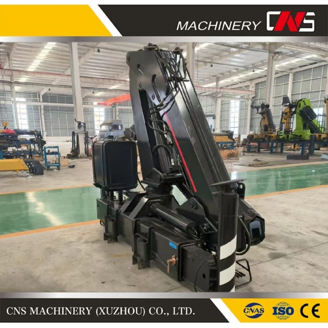 Cns Brand 5ton Truck Crane High Quality Folding Arm Lifting Crane Knuckle Boom Truck Mounted Crane with 5 Ton Lifting Capacity