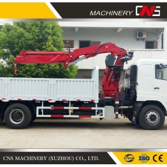 China Cns User-Friendly 3.2 Ton Folding Arm Truck Mounted Crane Hydraulic Mobile Crane Knuckle Boom Crane for Sales