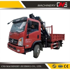 China Cns User-Friendly 3.2 Ton Folding Arm Truck Mounted Crane Hydraulic Mobile Crane Knuckle Boom Crane for Sales