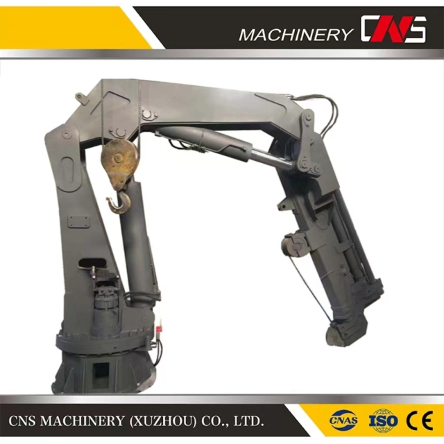 6.3 Ton New Folding Arm Hydraulic Ship Deck Crane Factory Direct Sale New Products Hot Selling Marine Crane