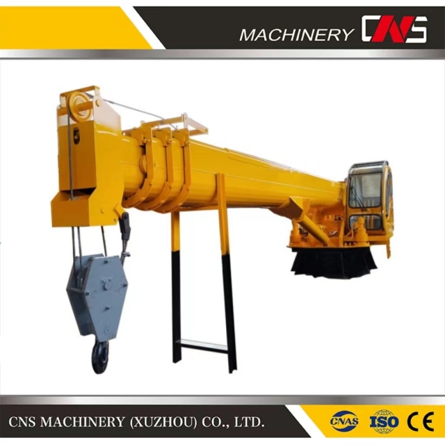Customize 5 Ton Telescopic Boom Ship Marine Deck Crane Hydraulic Straight Arm Marine Davit Crane