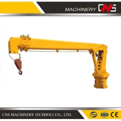 Used for Offshore Operations Machine 5ton Hydraulic Telescopic Boom Remote Operation Customization Marine Crane