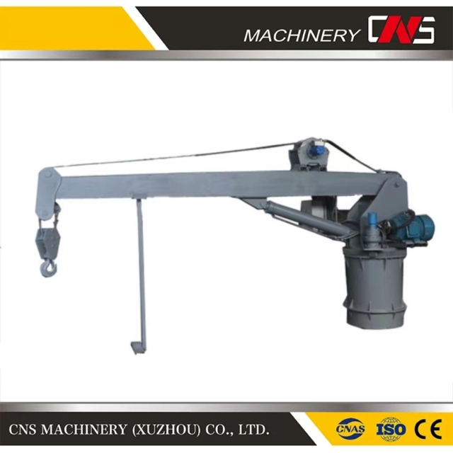 Used for Offshore Operations Machine 5ton Hydraulic Telescopic Boom Remote Operation Customization Marine Crane