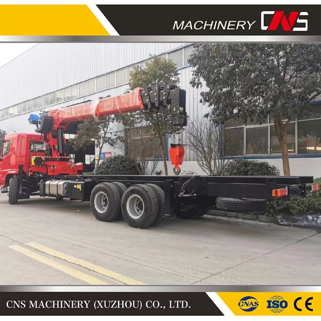 Accept Customized Mini Hydraulic Straight Arm Lorry Cranes 10 Ton Telescopic Truck Crane Manufacturers Lifting Crane