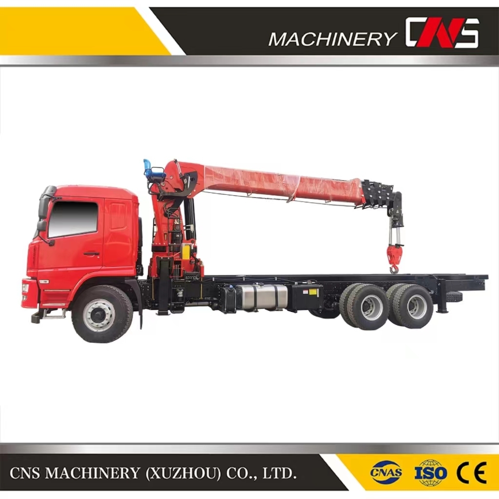 High Quality Best Price Truck Mounted Crane 10 Ton Hydraulic Straight Arm Telescopic Boom Lorry Crane