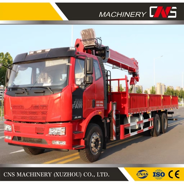 Accept Customized Mini Hydraulic Straight Arm Lorry Cranes 10 Ton Telescopic Truck Crane Manufacturers Lifting Crane