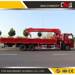 High Quality Best Price Truck Mounted Crane 10 Ton Hydraulic Straight Arm Telescopic Boom Lorry Crane