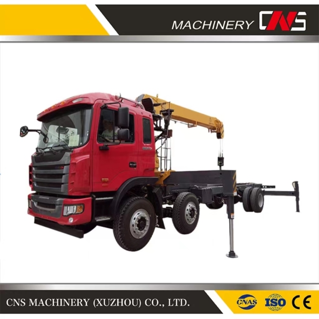 High Quality Best Price Truck Mounted Crane 10 Ton Hydraulic Straight Arm Telescopic Boom Lorry Crane