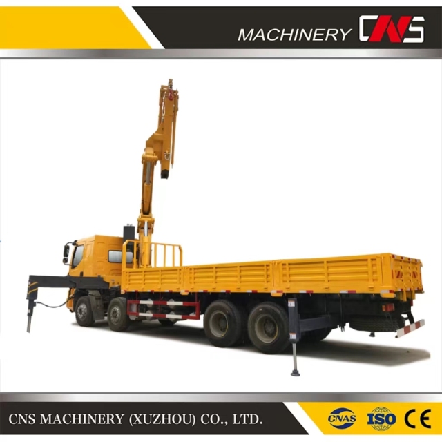 China Brand 16 Ton Hydraulic Folding Arm Truck Mounted Crane Knuckle Boom Crane Cheep Price With High Quality In Stock