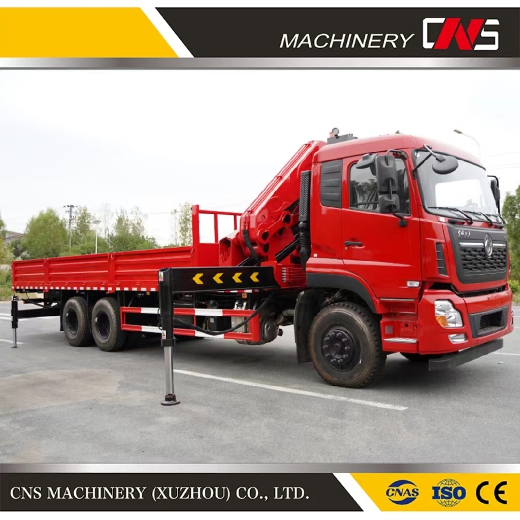 Hydraulic Mobile Truck Lifting Cranes High Quality 16 Ton Folding Arm Truck Mounted Crane with Knuckle Boom