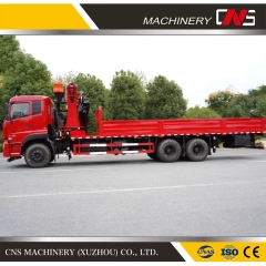 China Brand 16 Ton Hydraulic Folding Arm Truck Mounted Crane Knuckle Boom Crane Cheep Price With High Quality In Stock