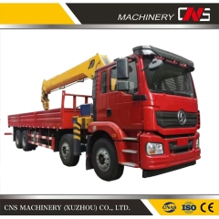 Factory Supply 16 Tons Straight Arm Lorry Crane 8*4 Cheap Price Hydraulic Telescopic Boom Truck Mounted Crane
