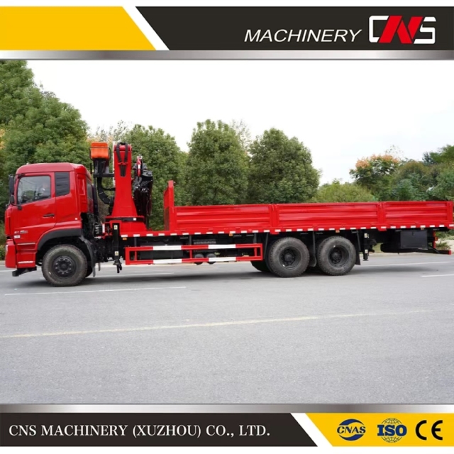 Hydraulic Mobile Truck Lifting Cranes High Quality 16 Ton Folding Arm Truck Mounted Crane with Knuckle Boom