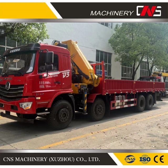 China Brand 16 Ton Hydraulic Folding Arm Truck Mounted Crane Knuckle Boom Crane Cheep Price With High Quality In Stock