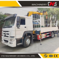 Hot Sale Rotary Drill Pole Crane Gripper Crane Hole Digging Folding Boom Truck Mounted Auger Crane