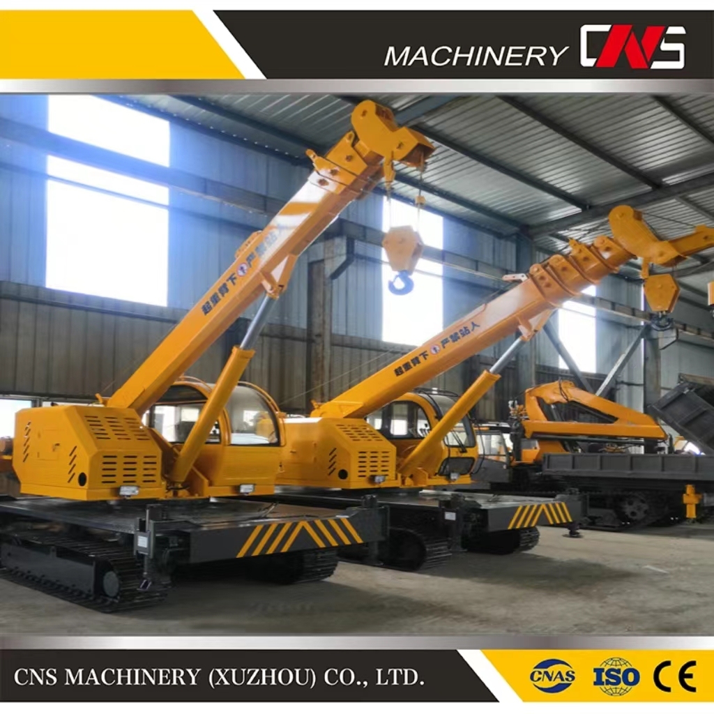 Low MOQ Goods Material Handling Crawler Crane Construction Lift Cabin Electrical Crawler Crane