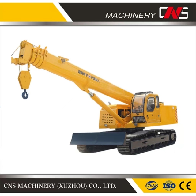 Small Crawler Truck Crane Chinese Manufacturer Construction Mobile Crawler Crane for Farm Agricultural Use