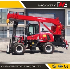 China Manufacturers Direct Sale off-Road Forklift Crane Cargo Handling Crane Multi-Function Forklift Tail Crane