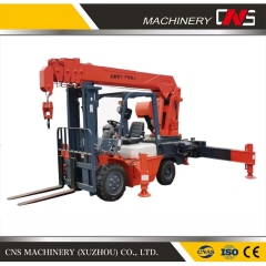 China Manufacturers Direct Sale off-Road Forklift Crane Cargo Handling Crane Multi-Function Forklift Tail Crane