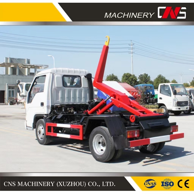 High Quality Hook Arm Roll-off Dumpster Garbage Vehicle 3t to 30 T Hook Lift with Garbage Truck Bodies for Sale