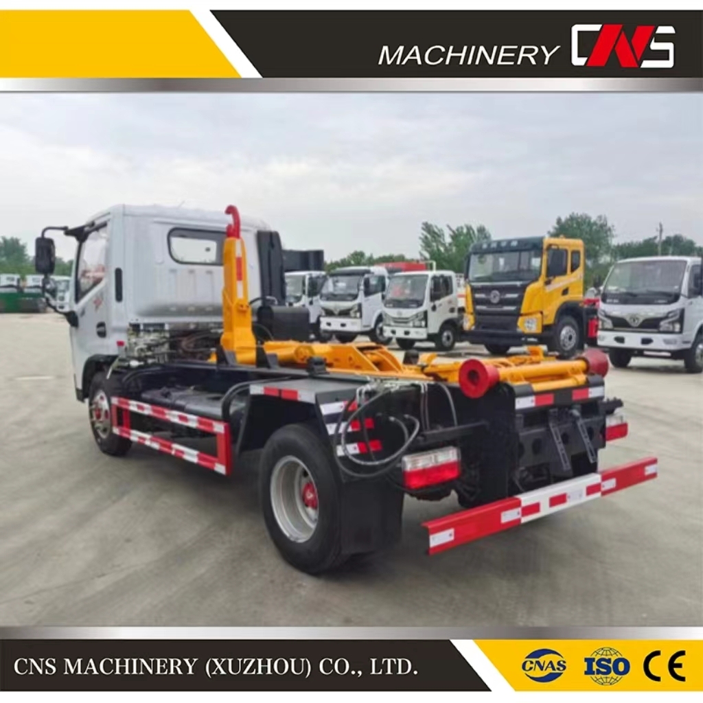 High Quality Hook Arm Roll-off Dumpster Garbage Vehicle 3t to 30 T Hook Lift with Garbage Truck Bodies for Sale
