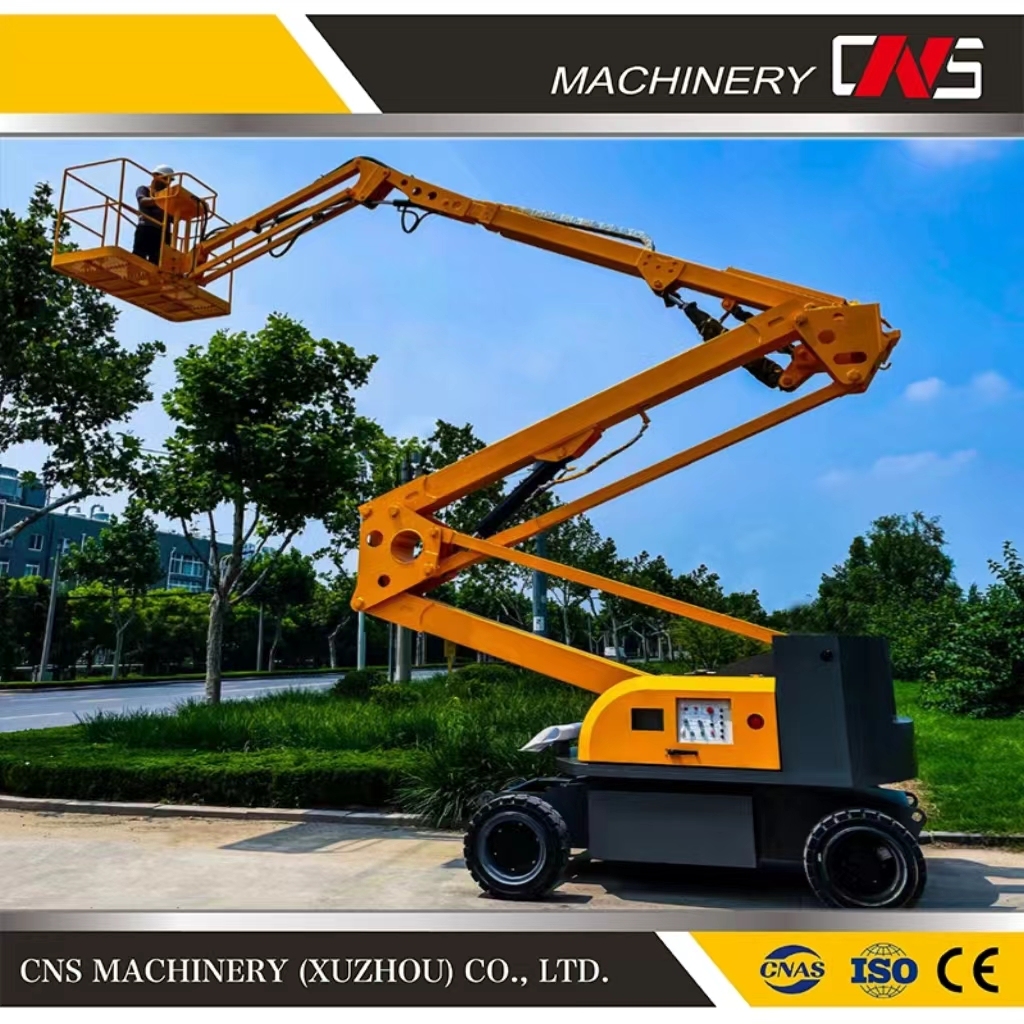 Factory Direct Sale Towable Boom Lift Self Propelled Articulated Boom Lift Man Lift Aerial Work Platform for Sale