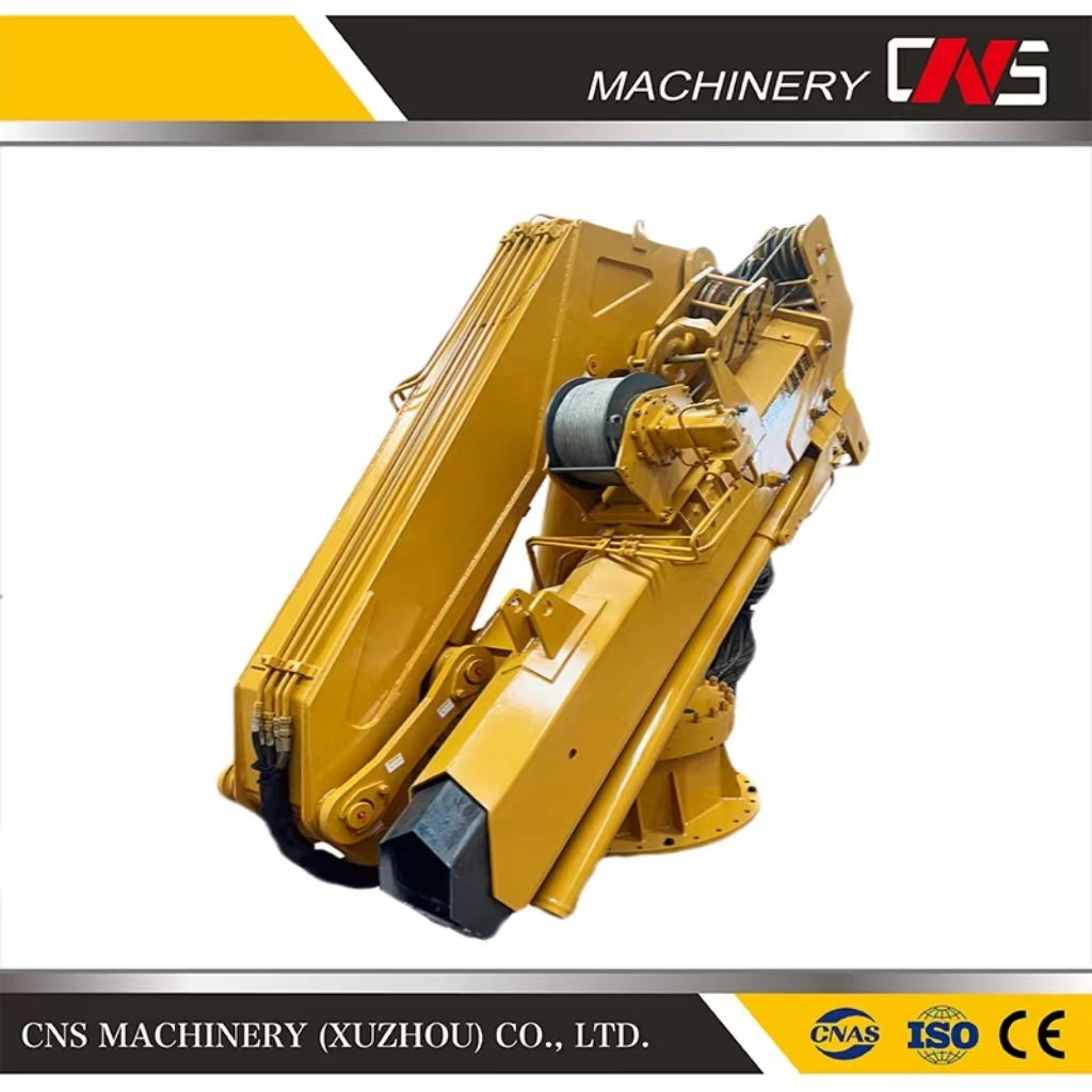 Marine Type Hydraulic Knuckle Boom Deck Vessel Offshore Cranes High Quality 16 Ton Hydraulic Marine Davit Crane