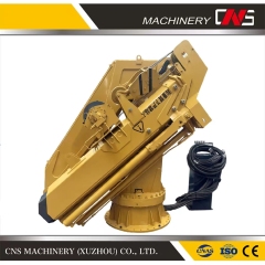 Heavy Lifting Capacity 16 Ton Hydraulic Ship Marine Folding Boom Vessel Deck Crane High Quality Marine Davit Crane