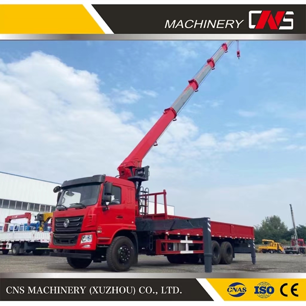 High Quality Construction Machinery Mobile Crane Telescopic Boom Truck Mounted 8 Tons Lorry Crane